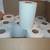New GREEN SOFT PAPER TOWELS HAND ROLL TOWEL 1 PLY WHITE PAPER 12 PACKS 2 thumbnail