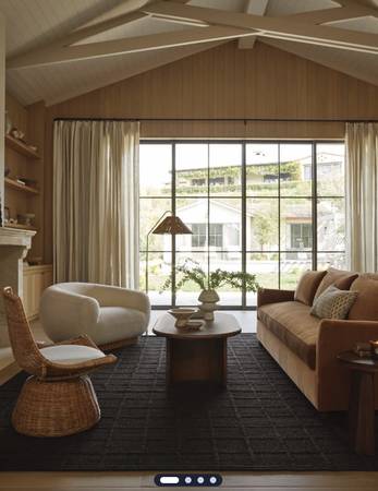 JAKE ARNOLD 8x10 Black Harper Jute Rug Lulu & Georgia 1