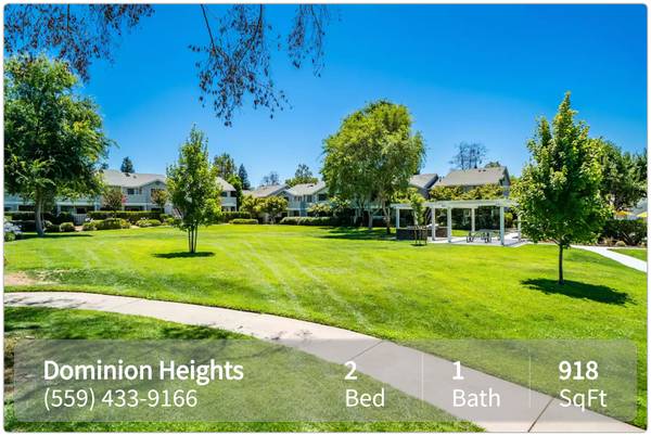 $1,900 / 2br - 918ft2 - Beautiful community in a quiet setting! Rent Dominion Heights (Fresno - Fresno)63872986555905122