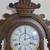 Vintage Rectangular Wall Clock Analog Roman Numerals Pendulum Brown/Gold 2 thumbnail