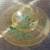Vintage Lucite/Acrylic One Piece Chip & Dip Platter w/Gold glitter 4 thumbnail