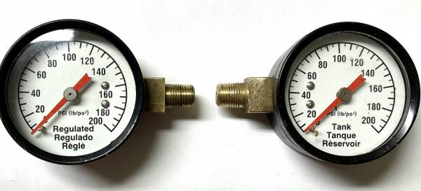 Air-Pressure Gauges (2ea) 1