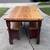 Custom Solid Pine Dining Table + 2 Benches - $240 OBO 5 thumbnail