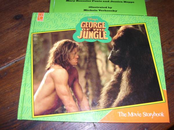 Disney's "George of the Jungle" the Movie Storybook--children's HB 1
