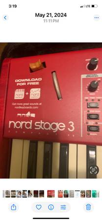 Lost Nord Stage 3 keyboard (new orleans)63904506787971122