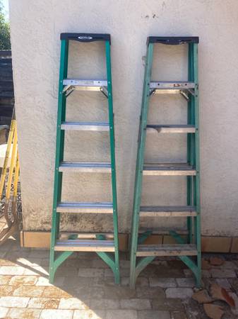 6 foot Werner ladders 1
