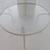 White Metal Patio Set 1 round glass top tab & 4 chairs with cushions 2 thumbnail