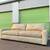 Restoration Hardware Maxwell Leather Ivory Couch Sofa 3 thumbnail