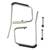brand new toilet safety frame commode toilet rails 3 thumbnail