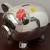 Ceramic Piggy Bank, silver banks, pig on motorcycle 10 thumbnail