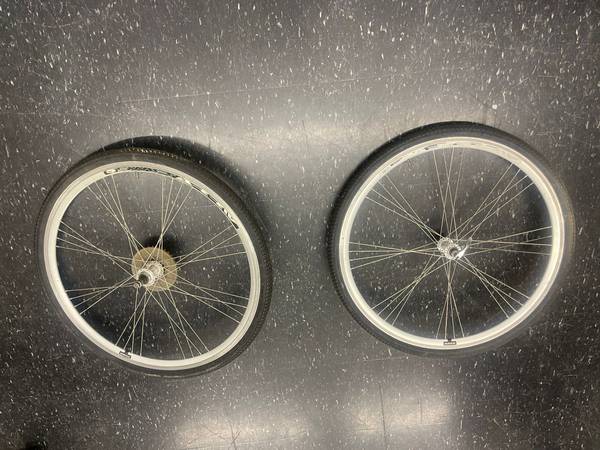 Complete wheel: Hybrid/Road Bike Aluminum Rear and Front: EACH from: 1