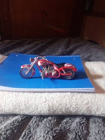 Diecast Custom Motorcycle 1