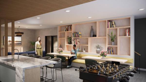 $1,275 / 1br - 374ft2 - Second Courtyard with Lounge Seating and Fire Pit, Multi-level Units (West Adams)63857734087041120