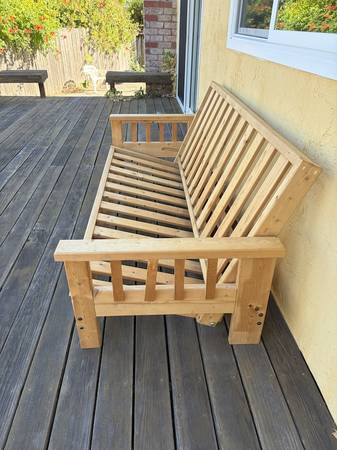 pine futon frame 1