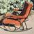 Lee Woodard Mid Century Modern Rocking Chair 11 thumbnail