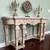 Marble Top Carved Legs Console/Foyer/Sofa Table 2 thumbnail