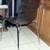 VINTAGE style PLASTIC CHAIR Onyx See Through Chrome Base Parts Repair 6 thumbnail