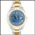 Rolex Mens 42mm Blue Face Roman Numeral Dial With Diamond Bezel and Br 5 thumbnail