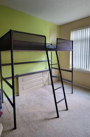 Loft bed frame 1