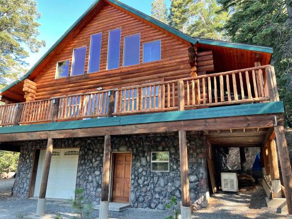 $669,000 / 3br - 1991ft2 - Log Home on 7.9 Acres above Nevada City, Only 30 Min. to Skiing (Nevada City)63952104860163122