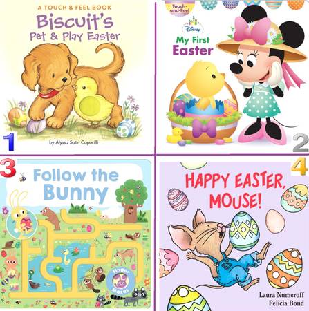 Choose Easter Board Book: BISCUIT, MY FIRST EASTER, FOLLOW THE BUNNY 1