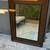 Large Beveled Glass Mirror, Solid Wood Frame 1 thumbnail