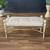 Vintage Painted Decorative Metal Bench or Stool, c.1960’s 5 thumbnail