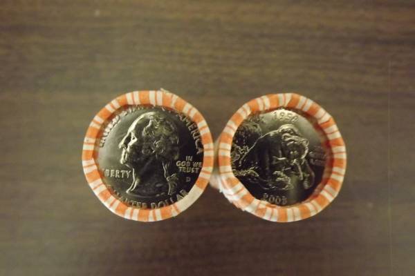 Alaska Quarters head tails D roll 2008 1