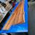 Epoxy Resin River Table Curly Redwood Live Edge Wood Slab 2 thumbnail