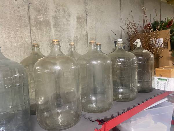 5 gallon carboy glass wine or beer 1