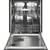 24" KitchenAid Black Stainless St Dishwasher with Third Level Rack New 2 thumbnail
