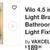PAIR VAXCEL VILO RAINGLASS SCONCE LIGHTS - ALLNEW 7 thumbnail