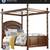 Queen Canopy bed frame. 3 thumbnail