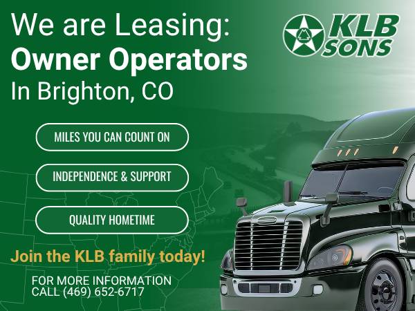 ✅ OWNER-OPERATORS: DEDICATED BUSINESS OPPORTUNITIES ✅ 1