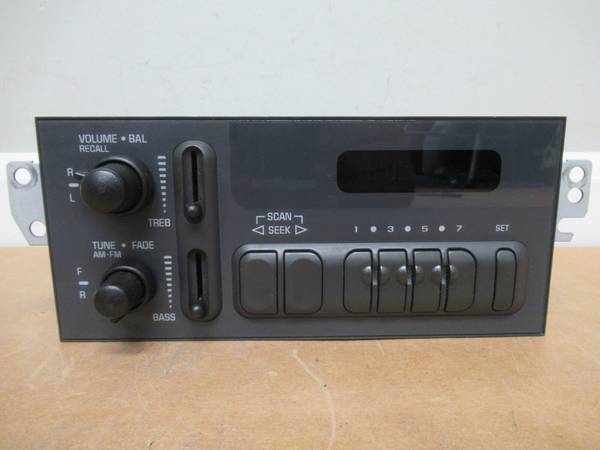 radio chevy buick PONTIAC OLDS 1991 1992 1993 1994 1995 1996 1