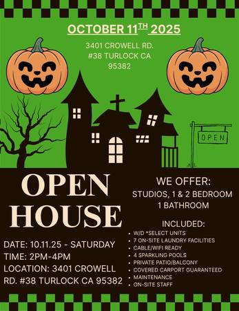 $1,595 / 1br - 669ft2 - Open House Viewing Tomorrow on Saturday!!! Oct. 11th (Turlock)64021483507969120