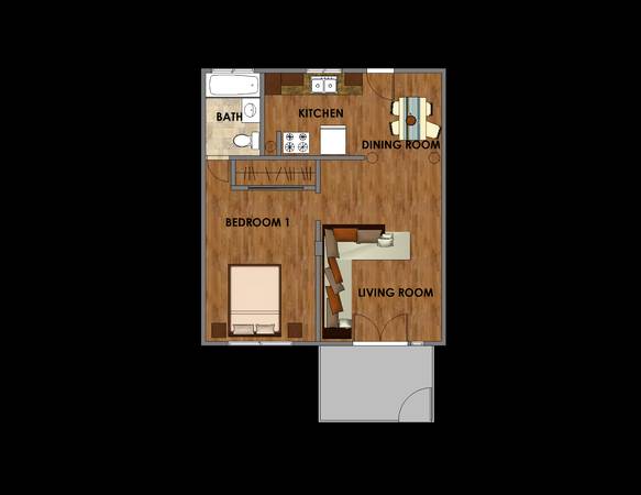 $1,395 / 1br - Melrose Cottages 1 Habitación 1 Baño Cathedral City (cathedral city, palm springs)63686227183233121