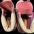 Pink Timberland Work Boots Nubuck Leather Clean 5M 5 thumbnail