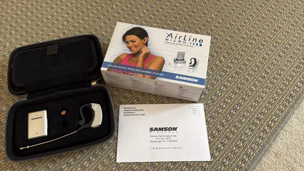 Samson Micro Wireless Earset System 1