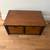 Solid Wood Coffee Table with Four Storage Crates 7 thumbnail