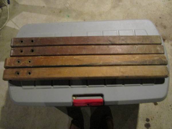 4 Wooden Pinball Machine Legs 1