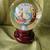 Chinese 6.5" Rotating Crystal Ball Globe 4 thumbnail