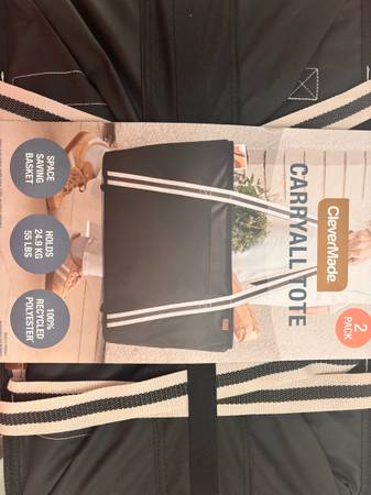 2 Pack Collapsible Totes 1