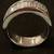Size 8.5 Custom Men’s Platinum & Diamond Wedding Band 9 thumbnail