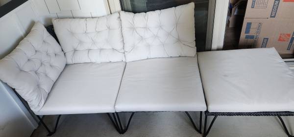 Ikea Jutholmen and Kuddarna Outdoor Sectional - $200 (Gig Harbor)63471460875011120
