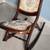Vintage Victorian Flower-Top Folding Rocker for Kids 1 thumbnail