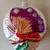 Vintage West Germany Hand Painted Butterfly Glass Christmas Ornament 1 thumbnail