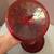 Vintage Indiana Glass Windsor Button & Cane RUBY RED Candy Dish 6 thumbnail