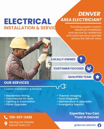 Electrical Services!!! Free Consultations! 1