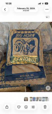 Bentonite for ponds 1